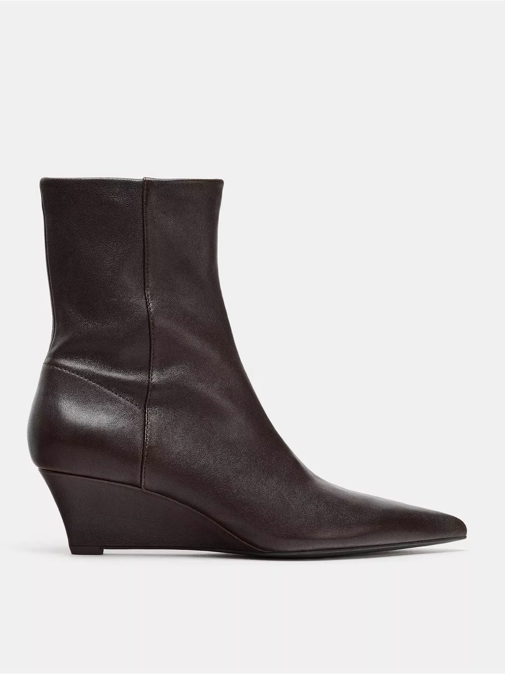 Zara Wedge Heel Ankle Boots